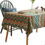 珍珠松 餐桌布 布艺全棉帆布  桌垫 美式乡村  餐桌垫