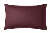 北京宜家IKEA代购正品丹思伯淡紫红色靠垫套抱枕套40*65cm