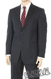 美国代购男士正装西装 Jones NY黑色条纹羊毛休闲商务职业外套