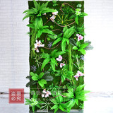 婚庆背景墙仿真植物墙仿真草坪地毯绿植装饰植物背景墙橱窗背景墙