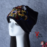 2016新款夏季杨丽萍同款民族风重工刺绣帽子包头帽子堆堆帽绣花帽