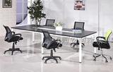 西安办公家具 长条形折叠培训桌椅 简约现代会议桌员工桌子定制