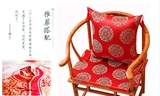 仿古典红木沙发坐垫实木中式家具座垫官帽圈椅加厚椰棕垫海绵定做