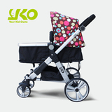 yko婴儿新生儿高景观推车带提篮式安全座椅宝宝手推车可坐躺折叠