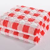 爱府法莱绒床褥子加厚保暖榻榻米床垫可折叠被褥垫被学生1.8米1.5