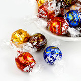 Lindt瑞士莲 软心lindor巧克力球精选混合分享装200g进口零食喜糖