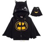 蝙蝠侠动物造型衣童装男童卫衣外套秋冬款宝宝卫衣儿童加绒卫衣潮