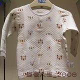 丽婴房专柜正品2014年秋冬新款 迪士尼男女童长袖保暖两粒扣上衣