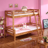 纯实木特价全柏木床田园风格1.2米1.5米子母床简约家具儿童上下床