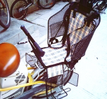cp电动车带小孩椅子儿童座椅自行车后置单车前折叠加厚宽大安全