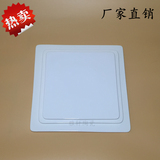 纯白色平盘平板托盘创意正方形寿司盘蛋糕盘子陶瓷碟子西餐餐具