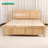 中式实木床双人床 1.8 米 特价橡木床1.5简约现代老人房田园床架