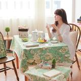 名杨织秀 欧式复古花纹 绽放系列桌布多用布田园台布盖布优雅茶几