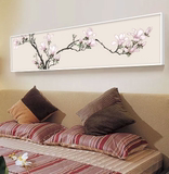 g 油画 装饰有框高档客厅玄关卧室 中式花卉 红梅傲雪经典画