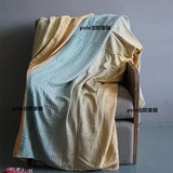美式乡村简约现代舒适沙发毯毛巾毯客厅沙发毯午睡线毯毛毯子包邮