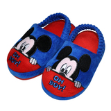 包邮2014冬季新款迪士尼儿童男童宝宝防滑保暖鞋棉拖鞋毛拖鞋童鞋