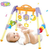 优乐恩小蜜蜂音乐健身架新生婴幼儿床上摇铃健身架0-1岁早教玩具
