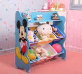儿童宝宝超大整理实木制储物玩具架儿童收纳架儿童玩具收纳柜架