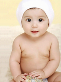 漂亮宝贝画胎教宝宝海报可爱的外国女宝宝墙画壁画可发图定做宝宝