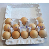 15枚鸡蛋托15枚白色鸡蛋盒15枚纸浆鸡蛋盒鸭蛋盒15枚白色纸浆蛋托