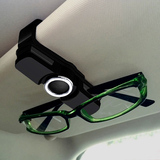 汽车眼镜夹车载眼镜盒架车用多功能遮阳板票据名片卡片夹用品