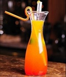 酒吧咖啡饮品奶茶店专用果汁杯冰桔茶饮料瓶玻璃酒杯泡茶瓶鲜奶瓶