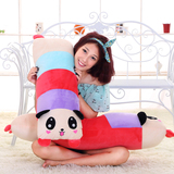 可爱熊猫抱枕卡通情侣单人双人长枕头床头沙发靠垫抱枕可拆洗包邮