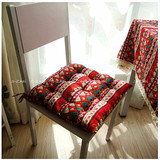 波西米亚棉麻椅垫桌垫餐椅垫 办公室坐垫 飘窗垫 东南亚民族风