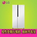 LG GR-B2378JKY 线性变频压缩冰箱对开门  抽屉冷冻室 抗菌过滤器