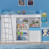 现代套房组合青少年儿童子母床上下床环保板式家具书桌衣柜组合床