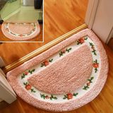 卧室门垫半圆形地毯地垫卫生间洗手间厕所脚垫吸水防水浴室防滑垫