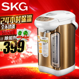 SKG 1151电热水瓶不锈钢电热水壶电开水瓶六段保温烧水壶家用5升