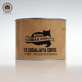 印尼原装进口猫屎咖啡豆/粉 苏门答腊kopi luwak 10g*5袋/罐包邮