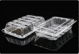 包邮寿司盒子透明一次性饭盒 打包盒带盖便当盒食品盒快餐100只