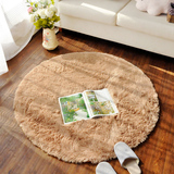 圆形地毯健身瑜伽地垫吊篮电脑椅垫客厅卧室可爱床边丝毛地毯