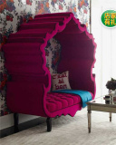 特价美式个性布艺沙发，创意，异形贵妃椅小户型卧室高档美人沙发