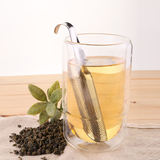 304不锈钢茶漏茶包 创意茶滤茶叶过滤器泡茶球 茶管茶棒 带挂钩