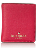 美国代购kate spade new york短款钱包两折竖款十字纹迷你钱包