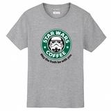 星球大战7黑达斯维达 绝地武士 原力觉醒STAR WARS COFFEE短袖T恤
