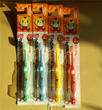 包邮日本进口巧虎2-4岁儿童牙刷 宝宝软毛牙刷 小刷头 防蛀去黄斑