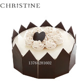 正品 克莉丝汀蛋糕 花之冠 创意生日礼物 上海蛋糕速递