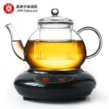 耐高温加厚玻璃壶电磁炉加热煮茶壶过滤烧水壶透明花茶壶普洱茶具