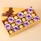 进口费列罗金莎香皂玫瑰花礼盒创意巧克力 生日送女生女友礼物