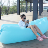 欧美lamzac懒人户外充气沙发沙滩椅便携式折叠水陆两用空气沙发床
