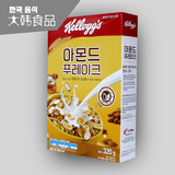 韩国进口 Kellogg's 家乐氏 玉米杏仁麦片320g 营养丰富早餐麦片