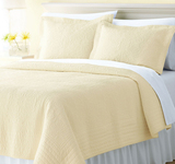 棉素色纯棉绗缝被全棉盖被水洗被床盖欧式衍缝被纯色夏凉被美式夹
