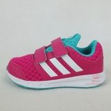 16夏Adidas阿迪达斯童鞋专柜正品代购女小童儿透气跑步鞋 AF4532