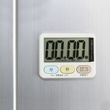 日本品牌 大屏电子倒计时秒表厨房定时器提醒器 大屏闹钟居家必备