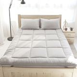 出口外贸床垫  超级柔软床护垫席梦思保洁垫可折叠床褥子垫被包邮