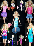 正品服装　芭比娃娃可儿丽芙等类似娃娃可穿的正版服饰 H系列